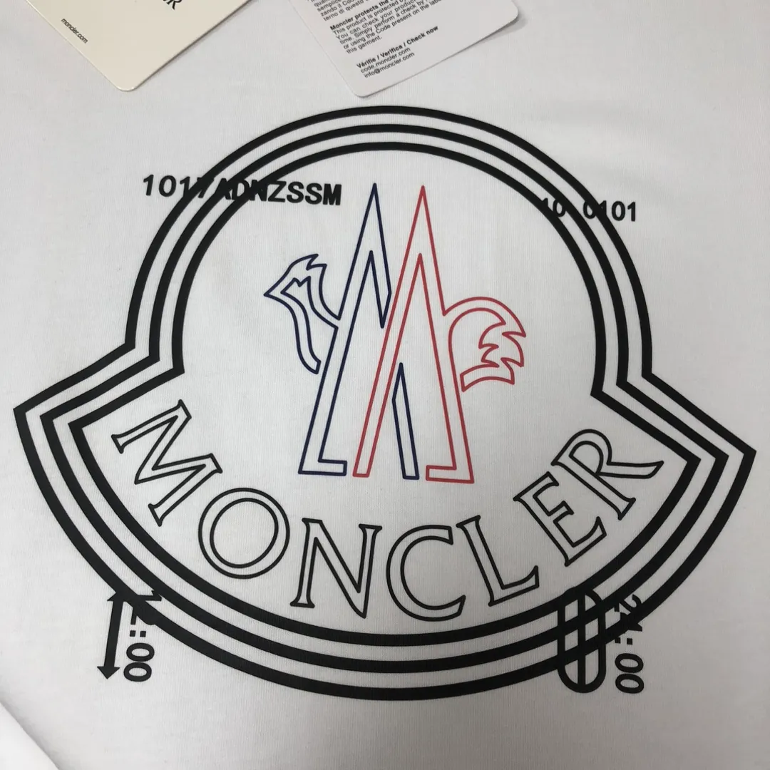 💰P85💥 MON*CLER New Arrival T ～ Quality 🔥🔥 Versatile ！ Breathable ！！ ：Black White Size：M-3XL